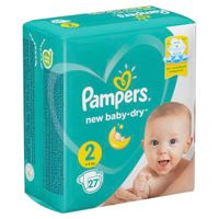 Подгузники Pampers (Памперс) New Baby-Dry р.2 Mini 3-6 кг 27 шт. миниатюра фото №3