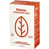 Мелисса лекарственная трава фильтр-пакеты 1,5г 20шт