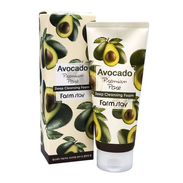 Пенка очищающая с экстрактом авокадо Avocado premium FarmStay 180мл Myungin Cosmetics Co., Ltd 1665260 - фото 1