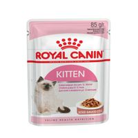 Корм влажный для котят в возрасте до 12 месяцев пауч соус Kitten Royal Canin/Роял Канин 85г