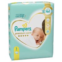 Подгузники для новорожденных Newborn Premium Care Pampers/Памперс 2-5кг 66шт миниатюра