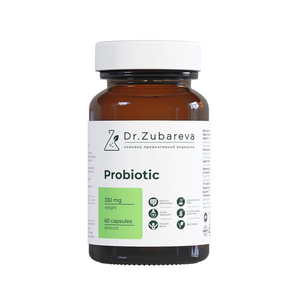 Пробиотики Dr.Zubareva/Др.Зубарева капсулы 60шт