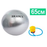 Мяч для фитнеса Фитбол-65 с насосом Bradex/Брадекс