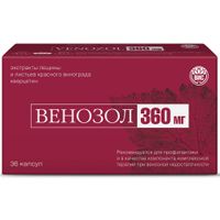 Венозол капсулы 360мг 36шт, миниатюра фото №2