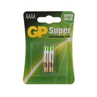 Батарейки алкалиновые GP Super Alkaline 25А АААA 2 шт. миниатюра фото №2