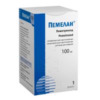 Пемелан лиофилизат для приг. раствора для инфузий фл. 100мг
