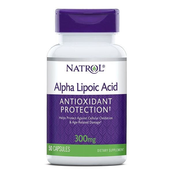 Альфа-липоевая кислота Natrol капсулы 300мг 50шт NATROL LLC