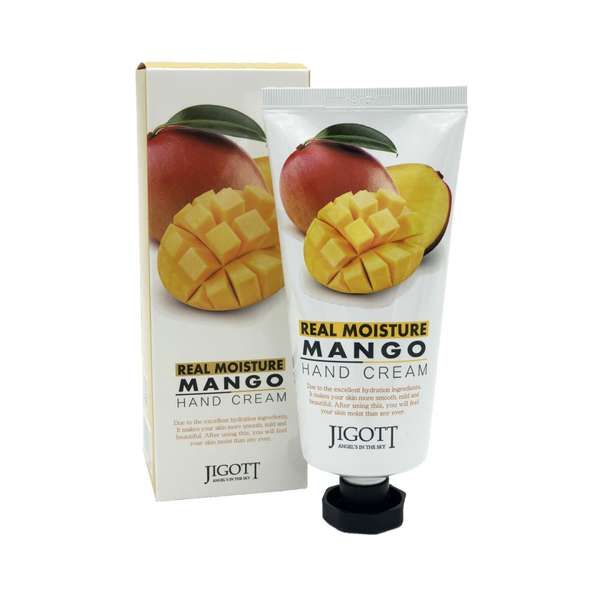 Крем для рук увлажняющий с маслом манго Jigott 100мл SKININE COSMETIC 2134762 - фото 1