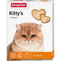 Витамины для кошек Kitty's+Cheese Beaphar/Беафар таблетки 75шт