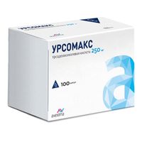 Урсомакс капсулы 250мг 100шт, миниатюра фото №2