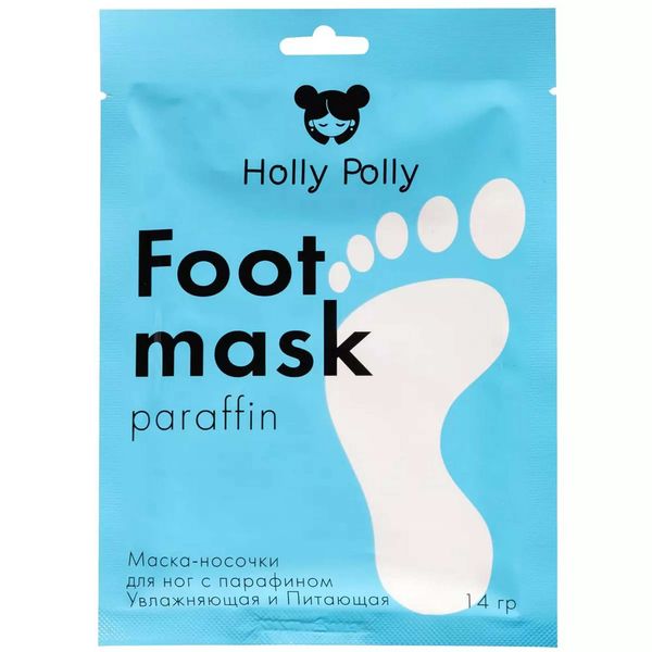 Маска-носочки для ног c парафином увлажняющая и питающая Holly Polly/Холли Полли 14г ZenithCare Co., Ltd