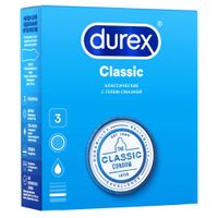 Презервативы Classic Durex/Дюрекс 3шт миниатюра