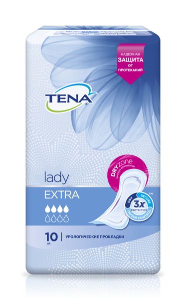 Прокладки урологические Extra Lady Tena/Тена 10шт