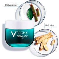 Крем и маска для интенсивной оксигенации кожи ночной Slow Age Vichy/Виши банка 50мл (MB058200) миниатюра фото №6