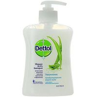 Мыло Dettol (Деттол) жидкое антибактериальное для рук с алоэ и молочными протеинами 250 мл, миниатюра фото №2