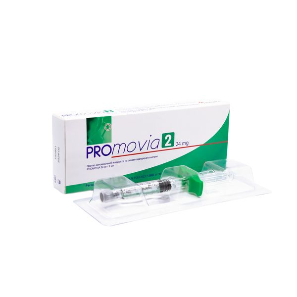 PROmovia протез синовиальной жидкости раствор для внутрисуставного введ. шприц 24мг/2мл 2мл