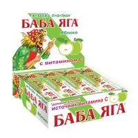 Баба Яга с витамином С яблоко конфеты жевательные 11г миниатюра фото №2