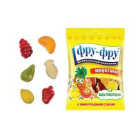 Мармелад жевательный Фру-Фру фруктовое ассорти пак. 30г