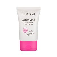 Гель-крем для лица глубокоувлажняющий Aquamax Deep moist gel cream50 мл Limoni миниатюра фото №2