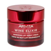 Крем-лифтинг ночной Wine Elixir Apivita/Апивита банка 50мл миниатюра