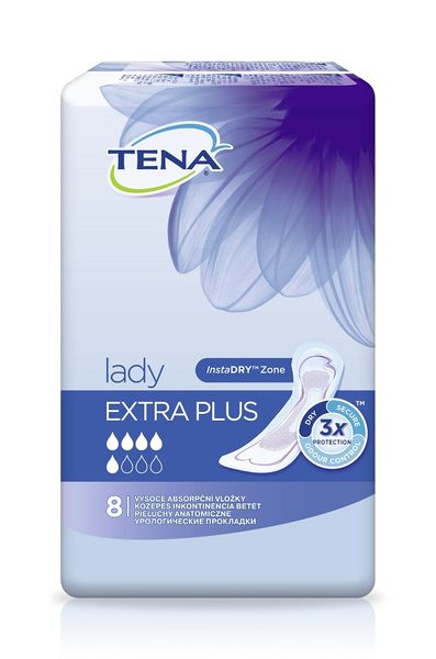 Прокладки урологические Extra Plus Lady Tena/Тена 8шт тена lady прокладки урологические слим экстра плюс 8 шт