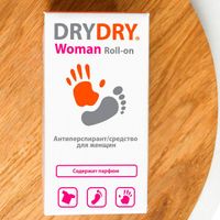 Антиперспирант - дезодорант для женщин DRY DRY Woman/Драй Драй Вуман 50мл миниатюра фото №4