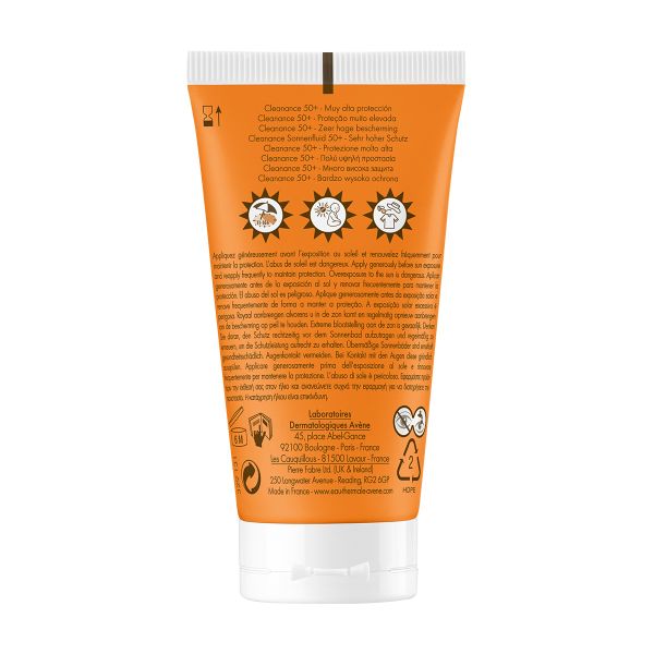 Флюид солнцезащитный для проблемной кожи SPF50+ Cleanance Avene/Авен туба 50мл (C51631) фото №2