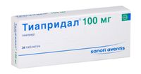 Тиапридал таблетки 100мг 20шт