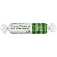 Аскорбинка со вкусом арбуза Vitateka/Витатека таблетки 25мг 10шт