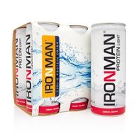 Напиток со вкусом лимон-малина Protein light Ironman 250мл