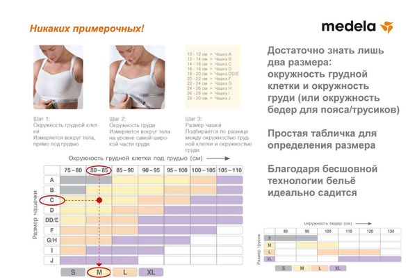 Майка-топ Medela (Медела) бесшовная для кормящих р.M серо-синий