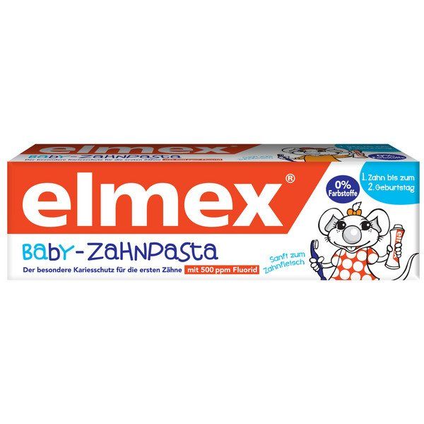 Паста зубная для детей от 0 до 2 лет Elmex/Элмекс 50мл фото №2