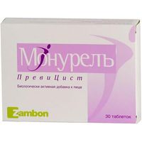 Монурель ПревиЦист таблетки 920 мг 30 шт., миниатюра
