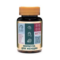Формула для женщин комплекс витаминов и минералов ClamPharm капсулы 60шт миниатюра