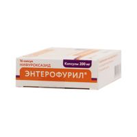 Энтерофурил капсулы 200мг 16шт миниатюра фото №4