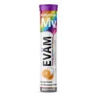Мультивитамины для иммунитета Evam таблетки шипучие 4,1 г 20шт, миниатюра фото №2