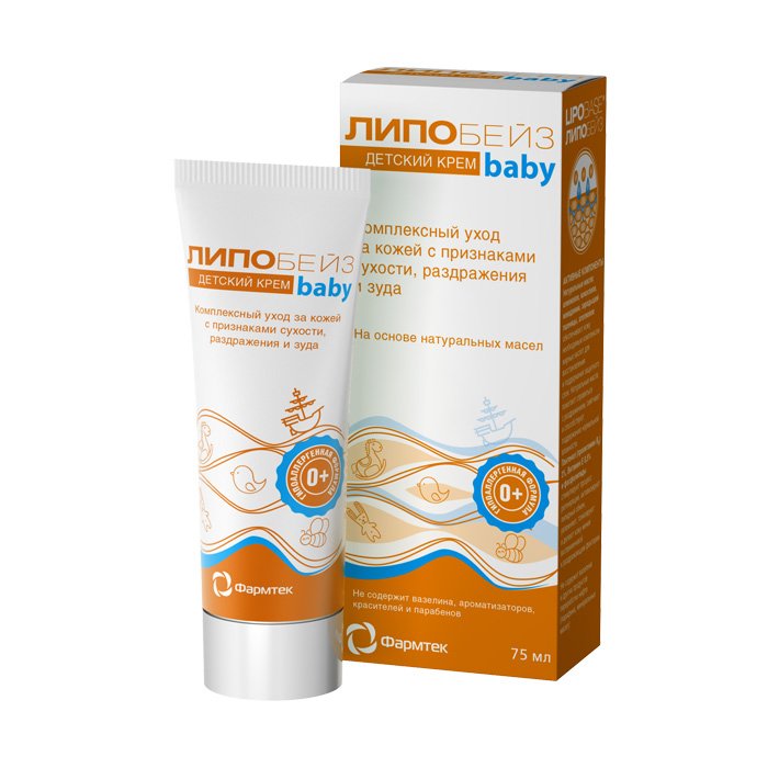 Изображение товара Крем детский Baby Липобейз 75мл