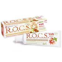 Паста зубная вкус барбариса для детей от 3 до 7 лет R.O.C.S./РОКС 45г