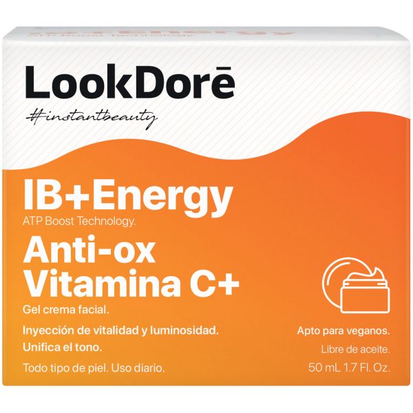 Крем-флюид легкий тонизирующий IB+Energy anti-ox Vitamin C+ LookDore 50мл MAGASALFA S.L 1563002 Крем-флюид легкий тонизирующий IB+Energy anti-ox Vitamin C+ LookDore 50мл - фото 1