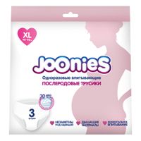 Трусики послеродовые одноразовые Joonies/Джунис 90-115см 3шт р.XL