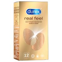 Презервативы Real Feel Durex/Дюрекс 12шт