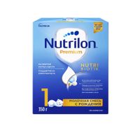 Смесь молочная сухая начальная адаптированная с рождения Premium 1 Nutrilon/Нутрилон 350г миниатюра