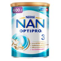 Смесь сухая молочная Nan/Нан 3 Optipro 400г миниатюра фото №12