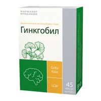 Гинкгобил капсулы 0,25г 45шт, миниатюра