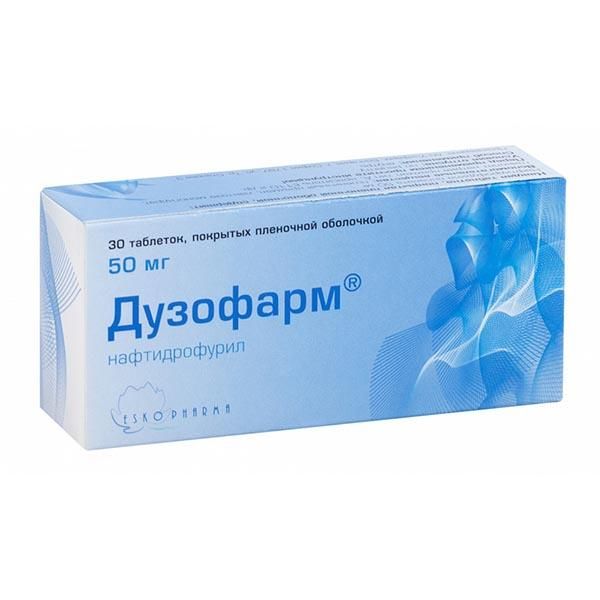 Купить Дузофарм таблетки п/о плен. 50мг 30шт, Unipharm AD, Болгария