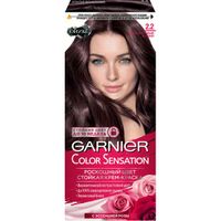 Краска для волос Перламутровый черный Color Sensation Garnier/Гарнье 110мл тон 2.2