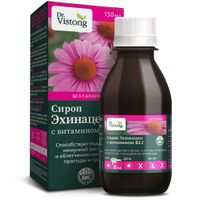 Эхинацея с витамином В12 с фруктозой Dr.Vistong/Др.Вистонг сироп 150мл