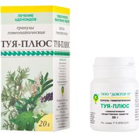 Туя-плюс гранулы гомеопатические флакон 20г, миниатюра фото №8