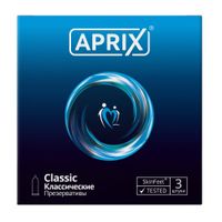 Презервативы классические Classic Aprix/Априкс 3шт миниатюра