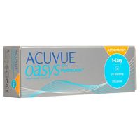 Линзы контактные Acuvue Oasys 1-Day with Hydraluxe for Astigmatism -0,00, -2,25/ 180/ 30шт